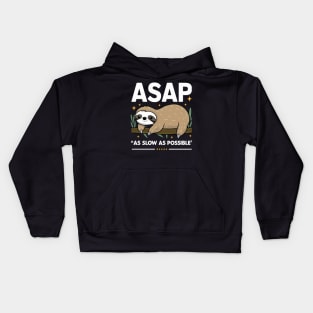 ASAP (As Slow As Possible) Kids Hoodie